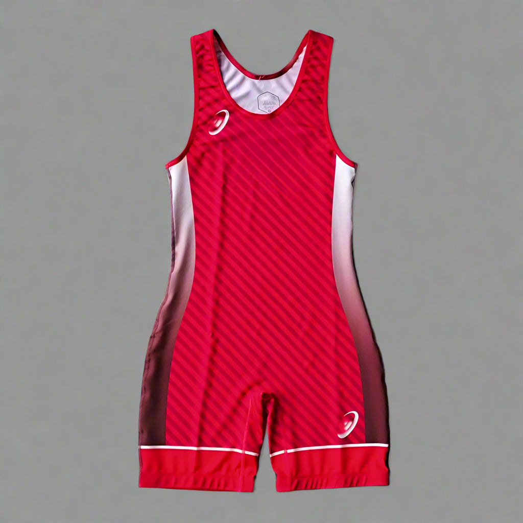 ASICS wrestling suit