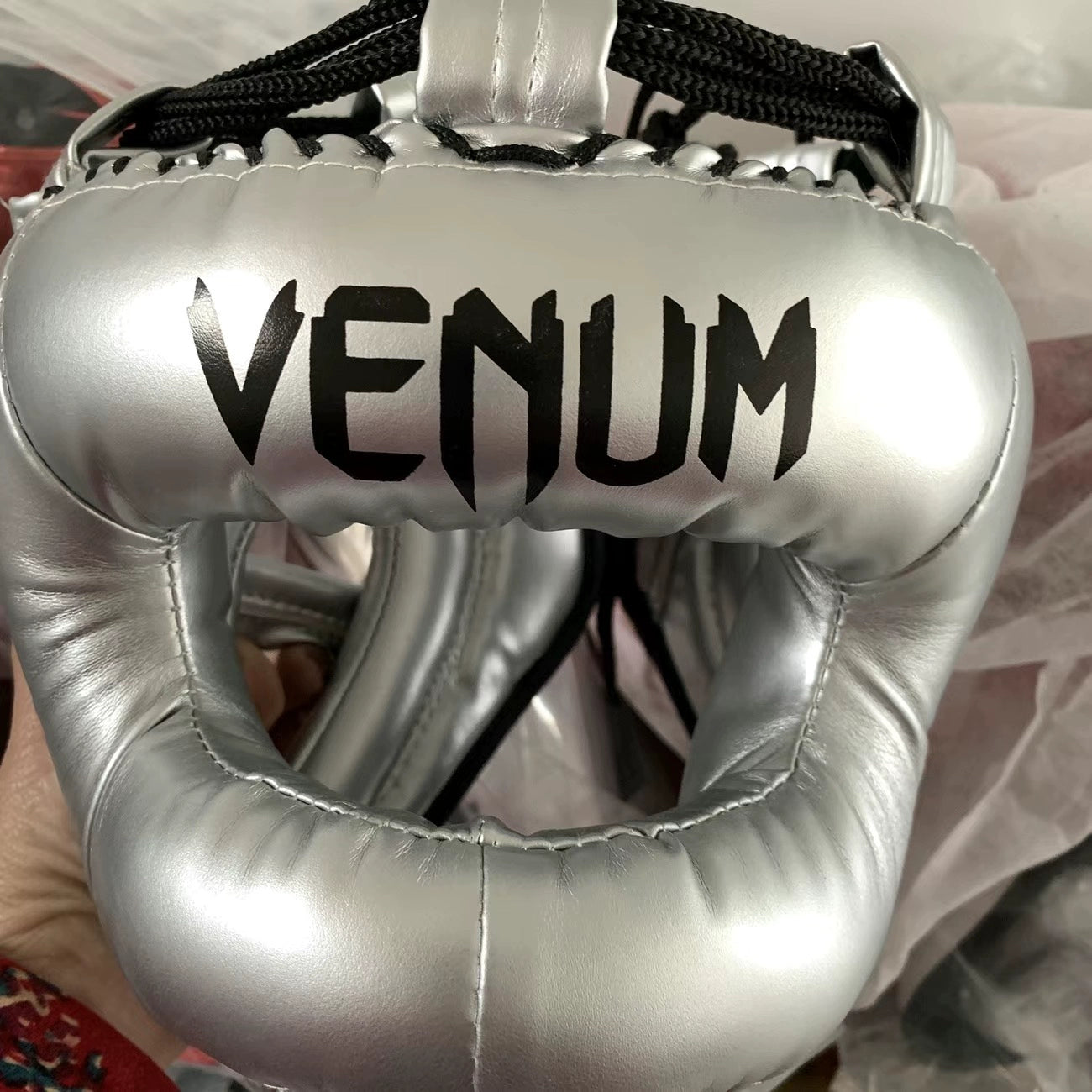 Boxing head guards nose bar