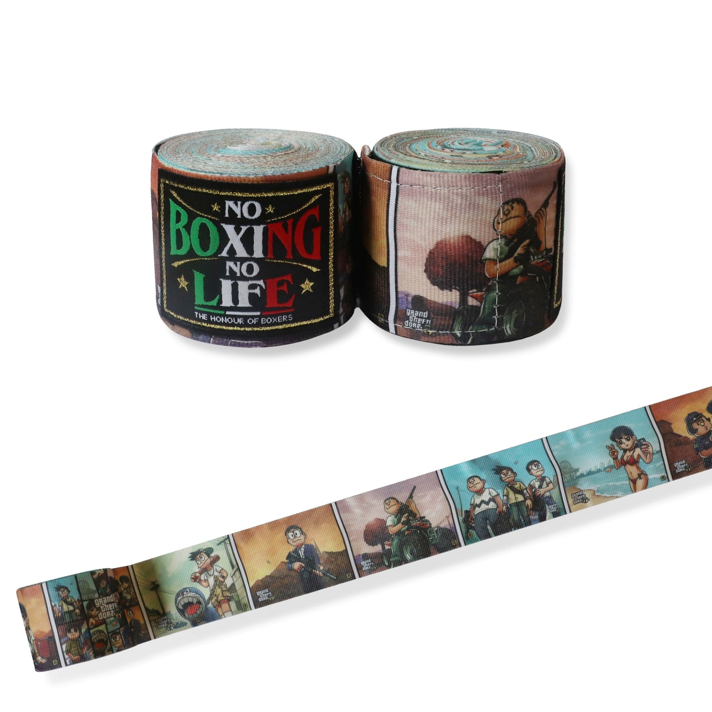 No Boxing No Life Hand Wraps